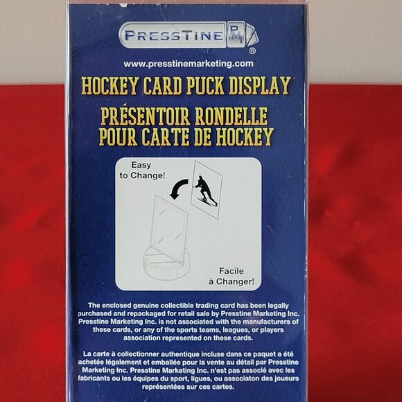 2011 OPEE CHEE, ANTON STRALMAN CARD AND PUCK DISPLAY, MINT IN THE BOX!!! - Picture 3 of 3